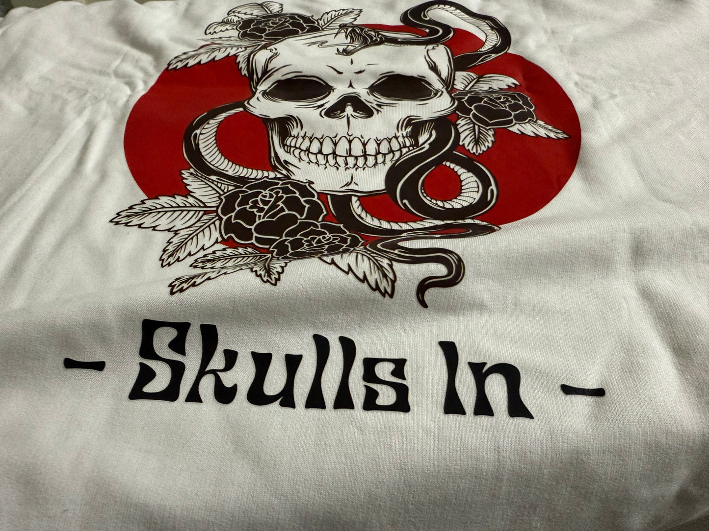 SERPENT SKULL OVERSIZED T-SHIRT