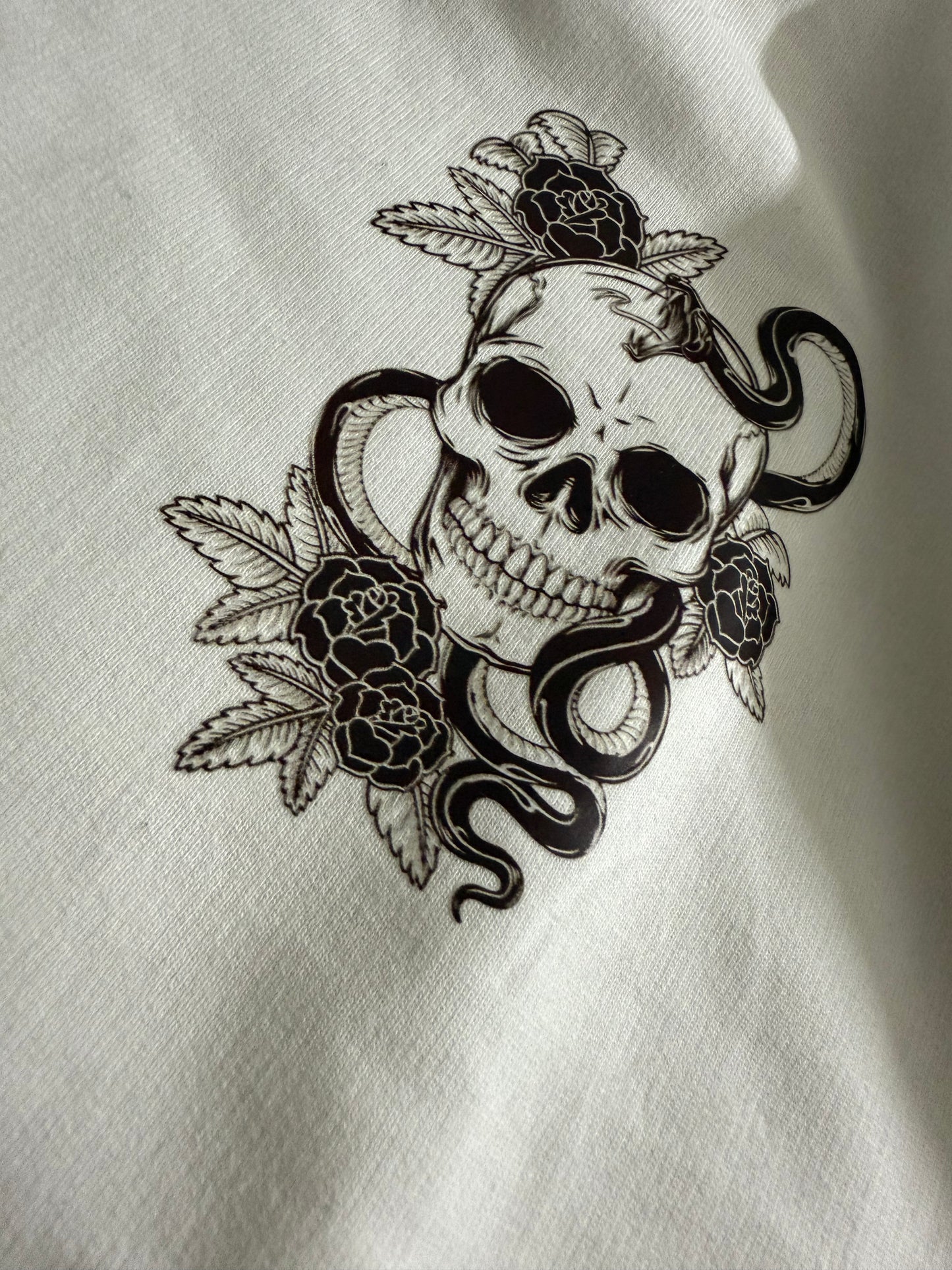 SERPENT SKULL OVERSIZED T-SHIRT